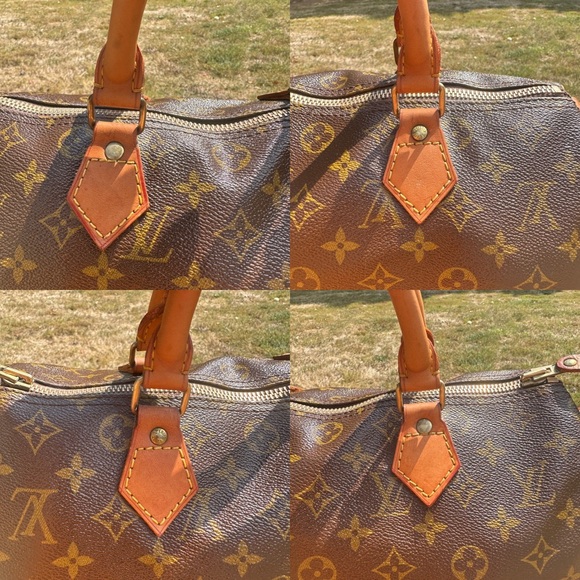 Louis Vuitton Speedy 30 from 1982 with COA date code: 822SA - Picture 8 of 17
